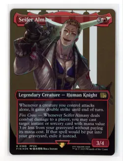 MtG FIN Seifer Almasy #389 Borderless FOIL - Image 1