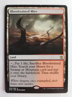 Bloodstained Mire Khans of Tarkir Regular - Image 1