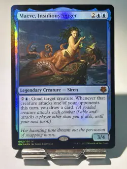 Magic: The Gathering Maeve, Insidious Singer GN3 002 ENGLISH NM FOIL - Image 1