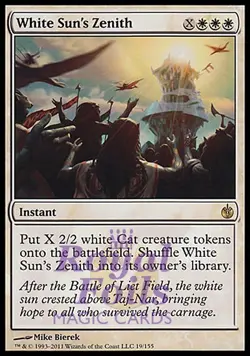 White Sun's Zenith 1x FOIL MBS MTG Mirrodin Besieged Rare MINT white - Image 1