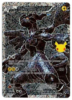 [0725] NEAR MINT Pokemon Celebrations 25th Classic Collection Zekrom - Image 1