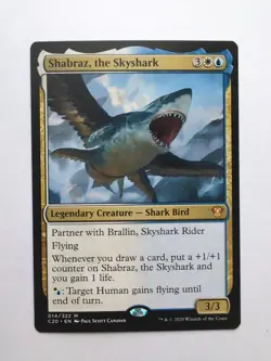 MTG Shabraz, The Skyshark (C20) Commander 2020 Regular Mythic 014/322 - Image 1