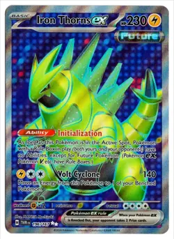 [0167] Near Mint Pokemon Twilight Masquerade 196/167 Iron Thorns ex - Image 1