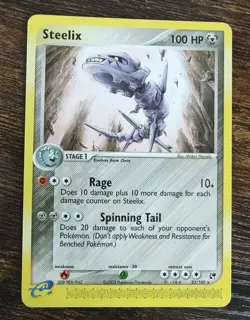 Pokemon Steelix 23/100 EX Sandstorm Non Holo Rare - Image 1