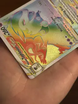 Pokemon Hisuian Typhlosion VSTAR Secret Rare Full Art Astral RadianceENG 2022 - Image 3