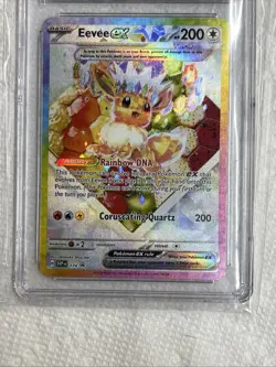 2025 Pokemon Prismatic Evolutions Eevee EX Promo Prem Coll CGC 10 Free Shipping - Image 3