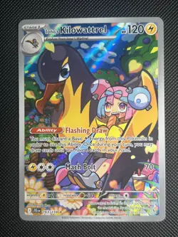 Ionos Kilowattrel 163/159 Journey Together Illustration Rare Pokemon NM - Image 1