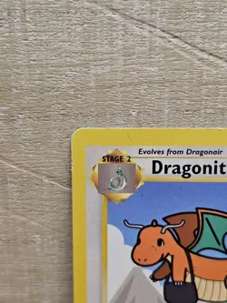 Dragonite #5 Black Star Promo 1999 Pokemon The First Movie Kids WB Stamped - Image 3