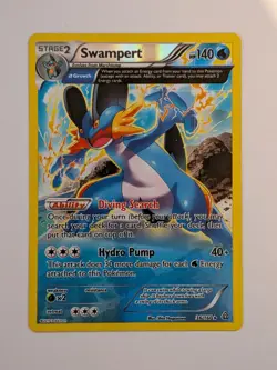 Pokemon TCG Swampert Primal Clash 36/160 Holo Rare MP - Image 1