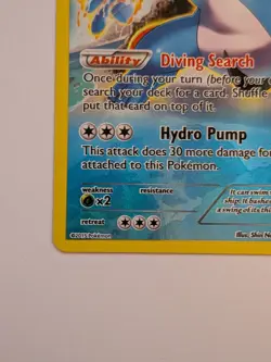 Pokemon TCG Swampert Primal Clash 36/160 Holo Rare MP - Image 4