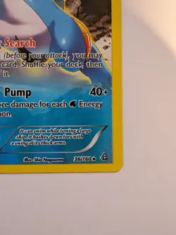 Pokemon TCG Swampert Primal Clash 36/160 Holo Rare MP - Image 5
