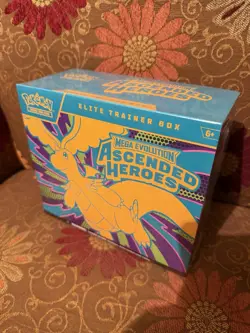 Pokemon TCG Mega Evolution Ascended Heroes Elite Trainer Box ETB Factory Sealed - Image 4