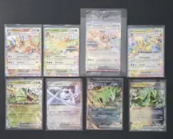Pokemon TCG- Lot Of 8 Double Rare- Prismatic Evolutions- 4 Eevee Evolutions MINT - Image 1