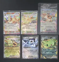 Pokemon TCG- Lot Of 8 Double Rare- Prismatic Evolutions- 4 Eevee Evolutions MINT - Image 2