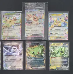 Pokemon TCG- Lot Of 8 Double Rare- Prismatic Evolutions- 4 Eevee Evolutions MINT - Image 3