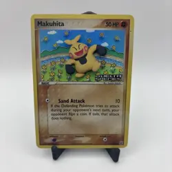 Pokemon 2005 EX Delta Species Makuhita Reverse Holo #75/113 MP - Image 1