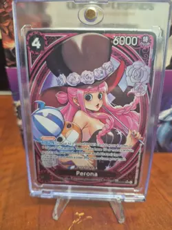 One Piece EB03 Perona SP Alt Art EB-03-045. whitening on side, top right corner - Image 1
