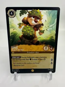 Disney Lorcana Wilds Unknown Dale - Ready For His Shot 22/201 Legendary Non-Foil - Image 1