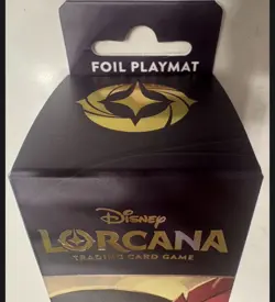 Disney Lorcana Parks Exclusive Iconic Mickey And Minnie Foil Playmat- Sealed - Image 3