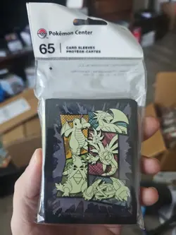 65 Powerhouse Pokemon Card Sleeves Pokemon Center Original - Image 1