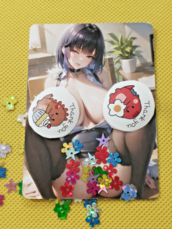 Yelan GENSHIN IMPACT Goddess Anime Waifu Girl ACG Holo Card - Image 2