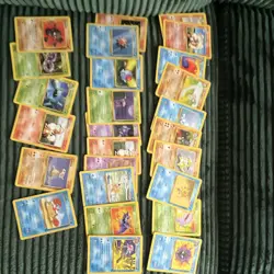 Pokemon TCG 1999 Cards (Hollows , First editions , worth $120 calculated) - Image 3