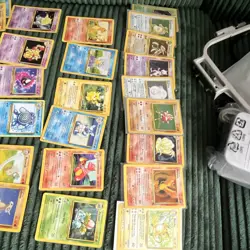 Pokemon TCG 1999 Cards (Hollows , First editions , worth $120 calculated) - Image 4