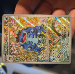 Seismitoad 105/086 IR Pokemon Black Bolt English Holo - Pack Fresh NM - Image 1