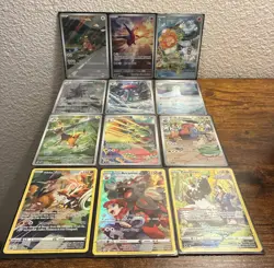 Lot Of 12 Mixed Pokemon Cards. Illustration Rares. All Near Mint! - Image 1