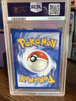 PSA 9 Machoke 34/102 Pokemon Base Set 1999 Non Holo Card - Image 2