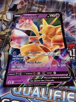 Pokemon Alakazam V - JUMBO CARD - SWSH Black Star Promo - SWSH083 (NM) - Image 1