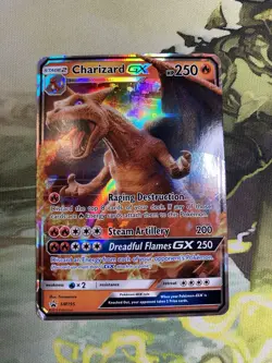 Charizard GX SM195 SM Promo Holo Pokemon TCG Card Detective Pikachu Movie Hp - Image 1