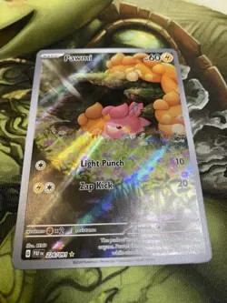 Pawmi 226/091 SV: Paldean Fates Holo Pokemon TCG Card Super Cute Nm - Image 1