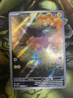 Pawmi 226/091 SV: Paldean Fates Holo Pokemon TCG Card Super Cute Nm - Image 2