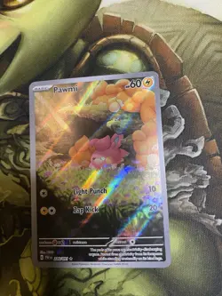 Pawmi 226/091 SV: Paldean Fates Holo Pokemon TCG Card Super Cute Nm - Image 3