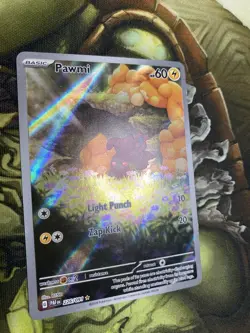 Pawmi 226/091 SV: Paldean Fates Holo Pokemon TCG Card Super Cute Nm - Image 4