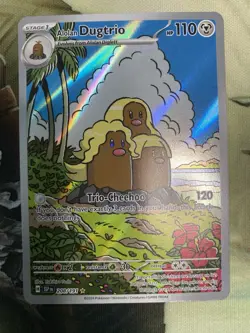 Alolan Dugtrio 208/191 Sv08: Surging Sparks Holo Pokemon TCG Card Nm - Image 1