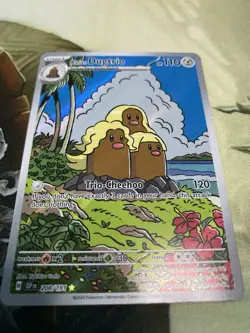 Alolan Dugtrio 208/191 Sv08: Surging Sparks Holo Pokemon TCG Card Nm - Image 3