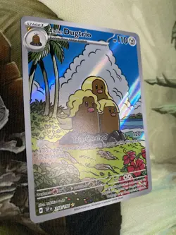 Alolan Dugtrio 208/191 Sv08: Surging Sparks Holo Pokemon TCG Card Nm - Image 4