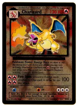 [0986] MODERATELY PLAYED Celebrations 25th Anniversary METAL CARD Charizard - Image 1