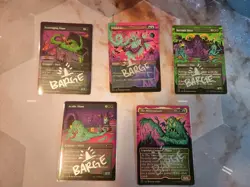 Prime Slime Secret Lair (Wizard Of Barge Signed Sketched Artist Proofs) MTG #2 - Image 1