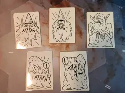Prime Slime Secret Lair (Wizard Of Barge Signed Sketched Artist Proofs) MTG #2 - Image 2