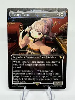 Tataru Taru (Borderless) (Chocobo Track Foil) Commander: Final Fantasy Foil - Image 1
