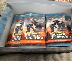 Magic: The Gathering Outlaws of Thunder Junction Play Booster Box—opened - Image 4