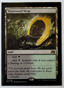 Wastewood Verge - Aetherdrift 268 - Regular - MTG - Image 1
