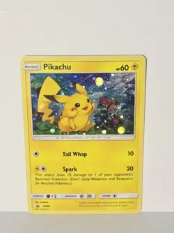 Pikachu SM86 Cosmos Holo Rare - Shining Legend Collection Chest Promo Pokemon NM - Image 1