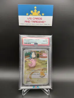 2024 POKEMON TWILIGHT MASQUERADE #187 CHANSEY PSA 10 - Image 1