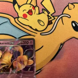 Alakazam EX Black Star Promo 50 English TCG 2023 Pokemon 151 Holo - Image 4