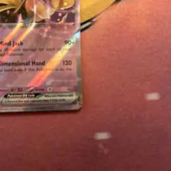 Alakazam EX Black Star Promo 50 English TCG 2023 Pokemon 151 Holo - Image 5