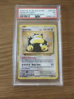 Pokemon 2016 Snorlax Holo XY179 Black Star - Image 1